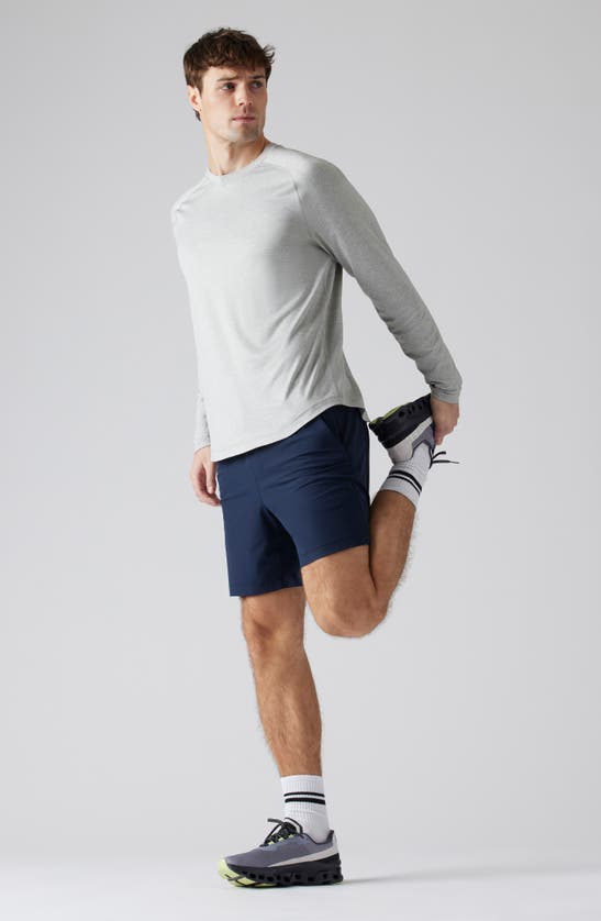 Shop Rhone Pursuit 7-inch Lined Training Shorts In True Navy