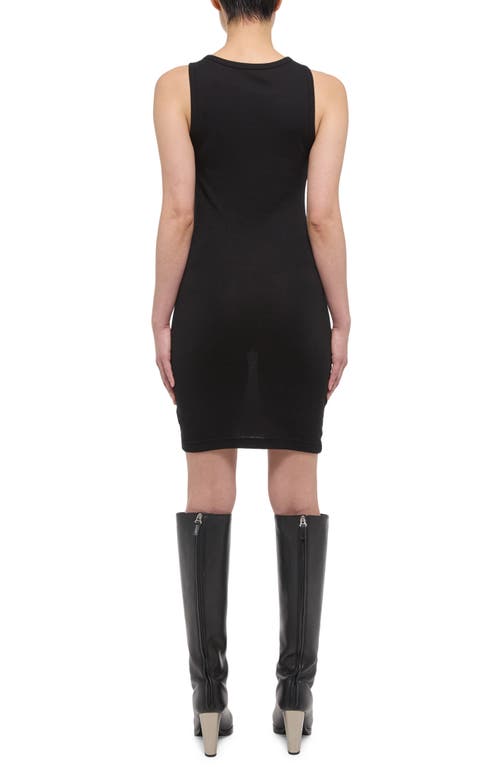 Helmut Lang Mini Dress In Black