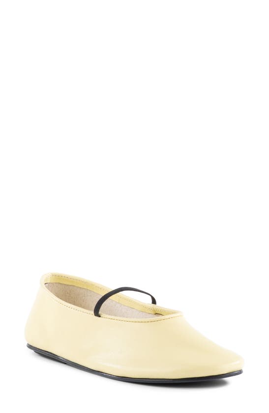 Seychelles Neon Moon Mary Jane Flat In Pale Lime
