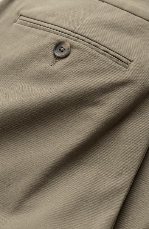 Shop Rodd & Gunn Hamner Springs Flat Front Stretch Twill Chinos In Sage