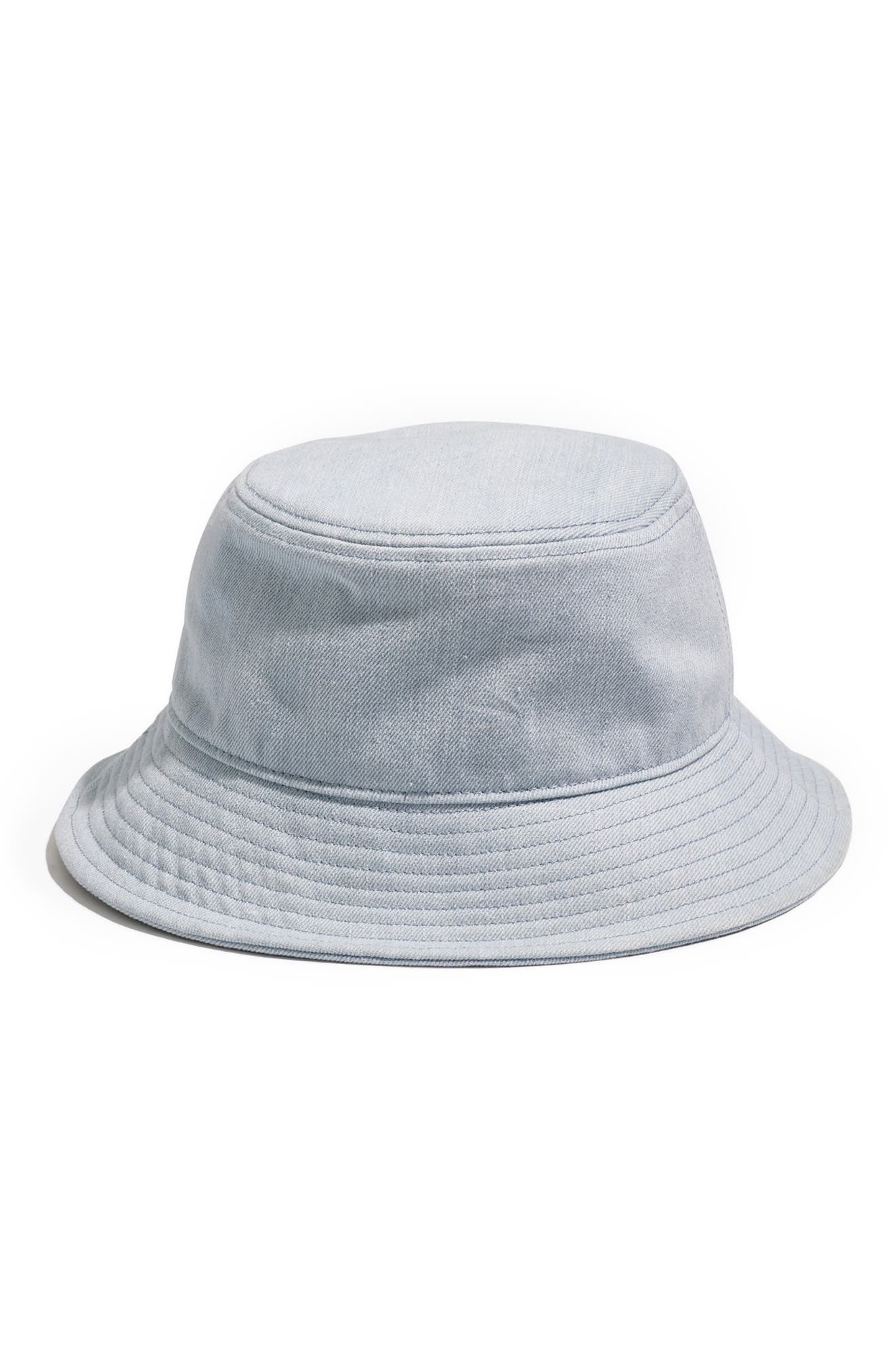 short brimmed bucket hat