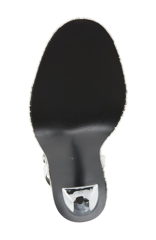Shop Azalea Wang Brik Strappy Sandal In Black