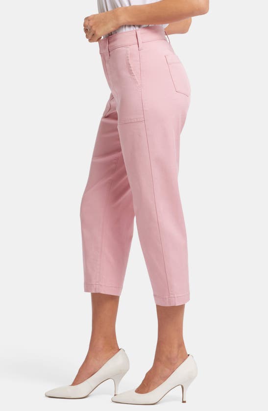Nydj Utility Coquette Straight Leg Jean In Pink