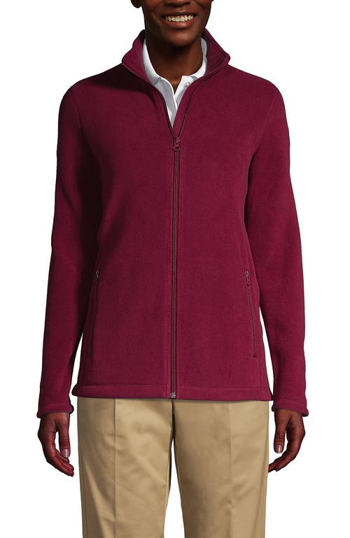 LANDS' END LANDS' END FULL-ZIP MID-WEIGHT FLEECE JACKET