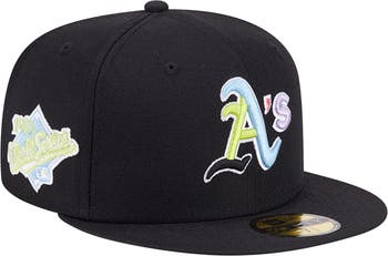 Los Angeles Angels New Era Multi-Color Pack 59FIFTY Fitted Hat - Black