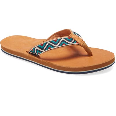 Hari Mari Fields Camino Flip Flop, Brown