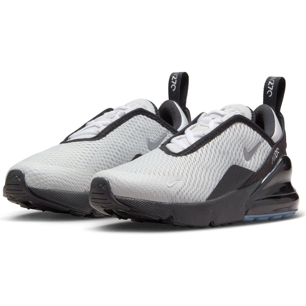 Nike Kids' Air Max 270 Sneaker In Photon/cool Grey/black