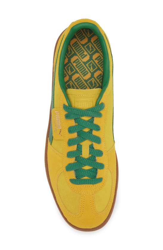 Shop Puma Palermo Sneaker In Pele Yellow-yellow-green