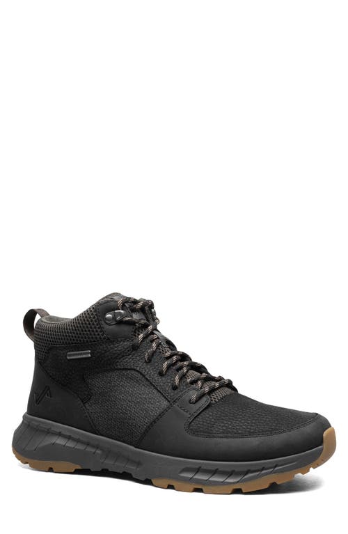 Shop Forsake Wild Sky Waterproof Mid Hiking Sneaker In Black