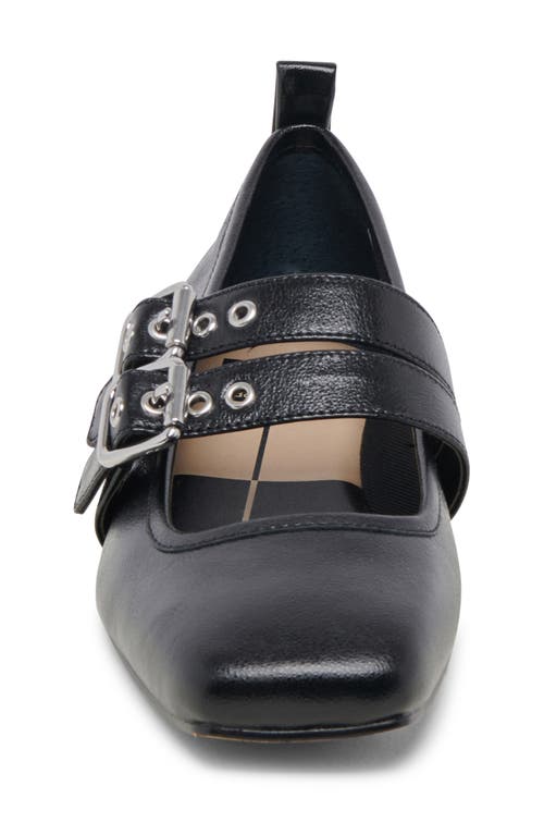 Shop Dolce Vita Ashlyn Mary Jane Flat In Midnight Crinkle Patent