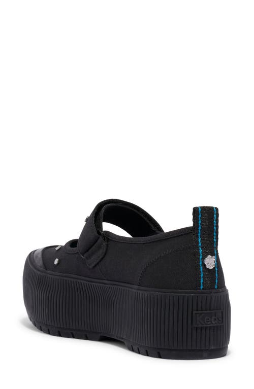 Shop Keds ® X Monster High Mary Jane Platform Sneaker In Black Canvas