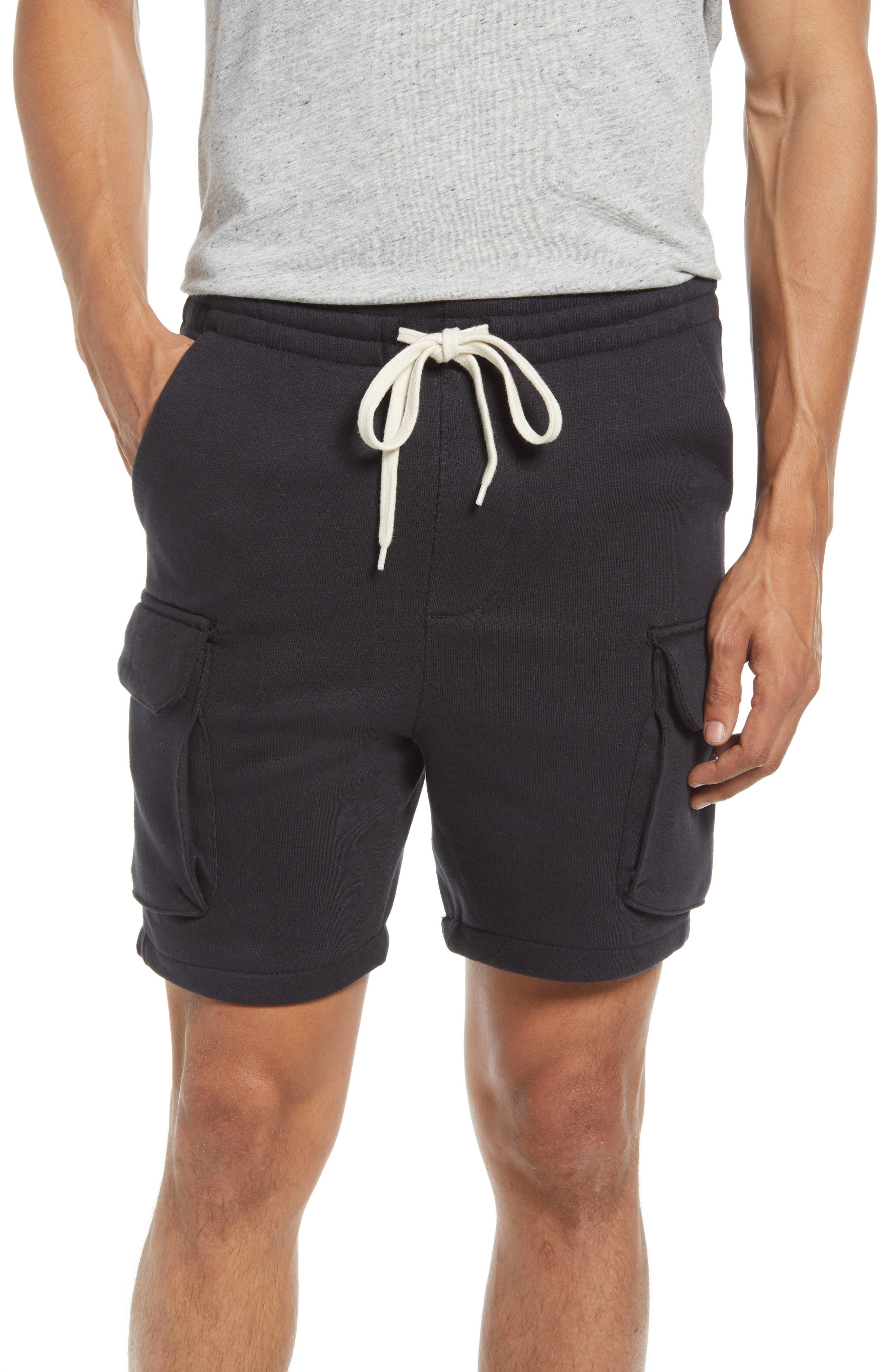 pacsun fleece volley shorts