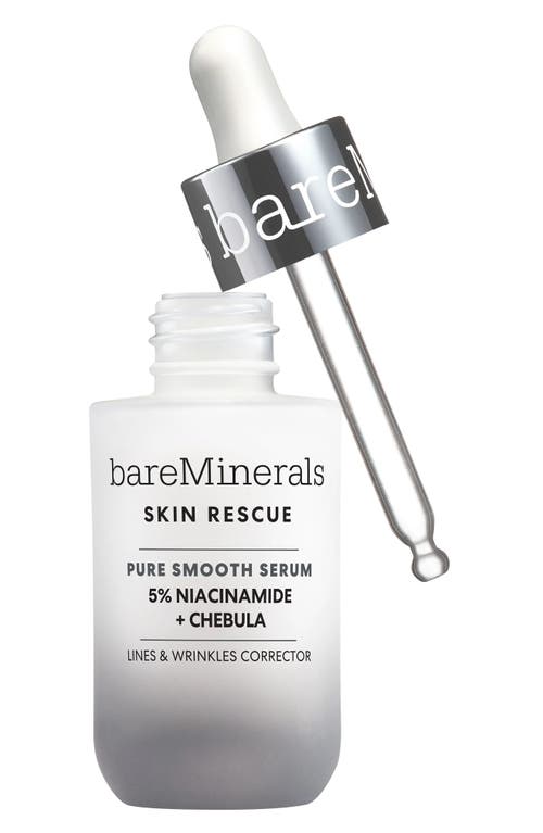 bareMinerals SKIN RESCUE Pure Smooth Serum with 5% Niacinamide and Chebula at Nordstrom