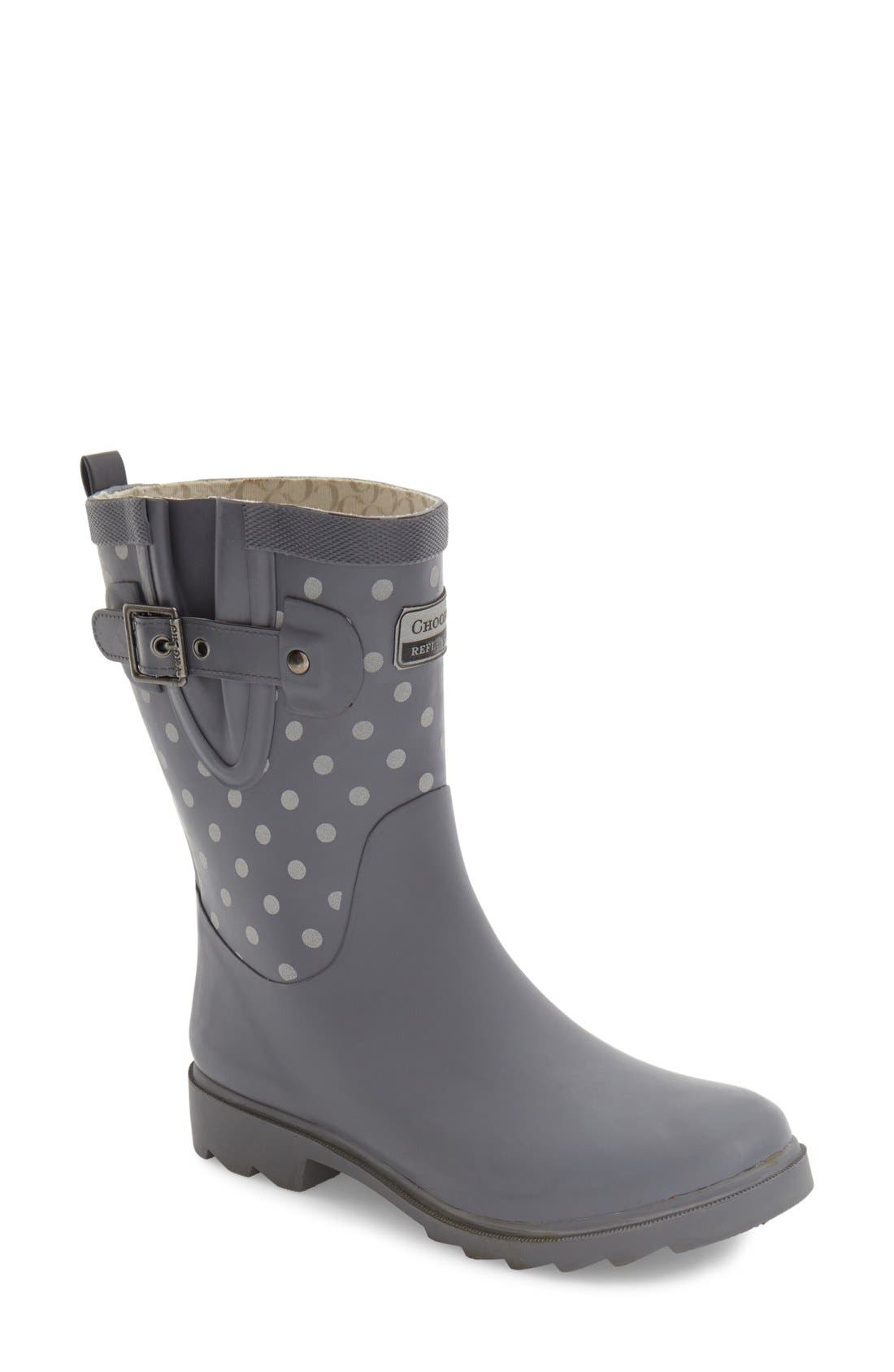 chooka downpour dot rain boot