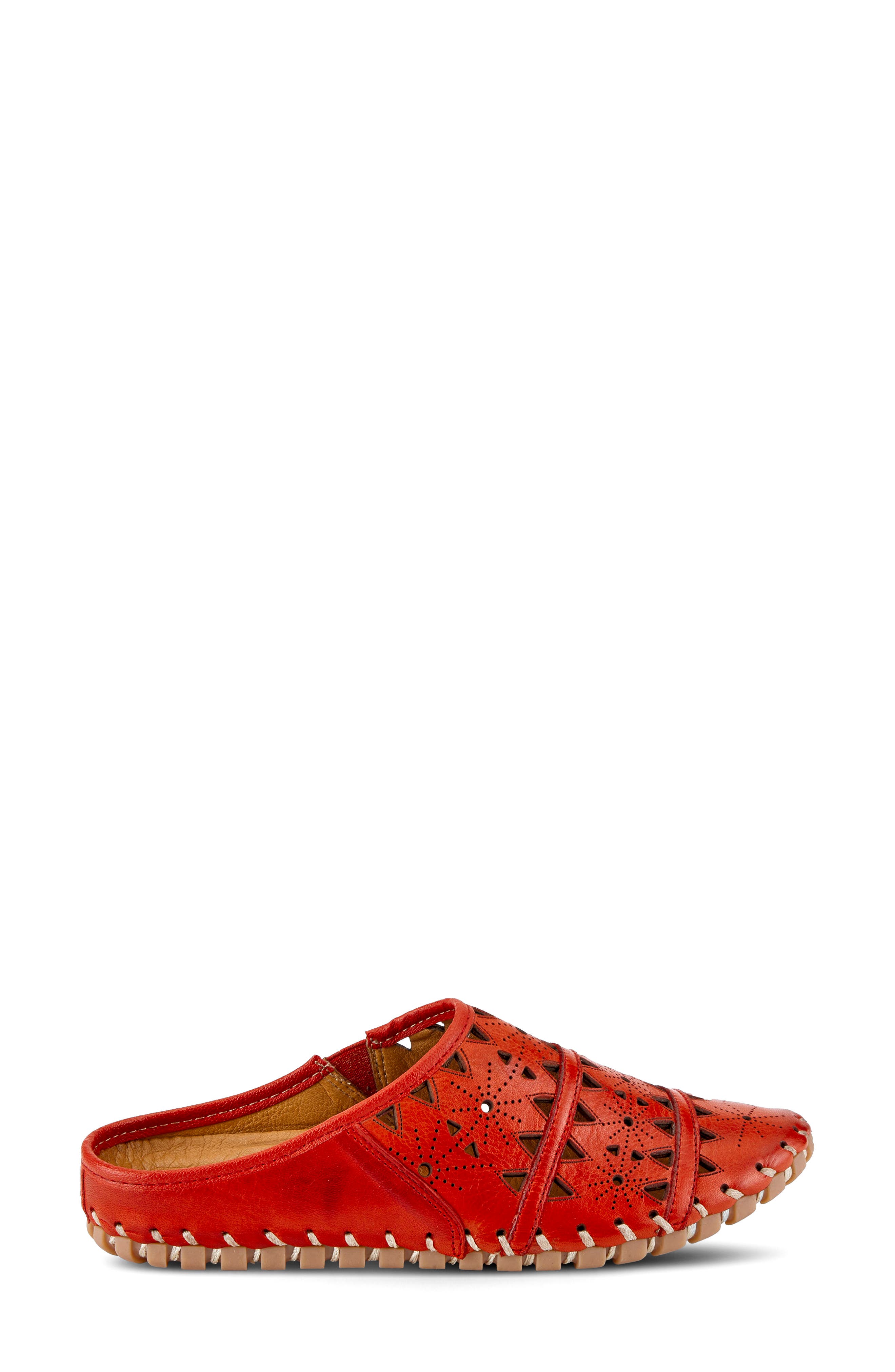 Spring Step Fusalide Mule In Red