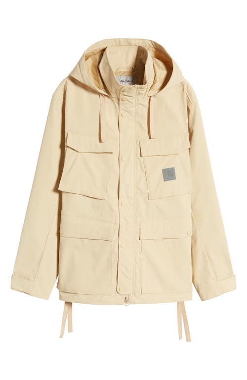 Shop Carhartt Work In Progress Balto Water Repellent Cargo Jacket In Cornsilk