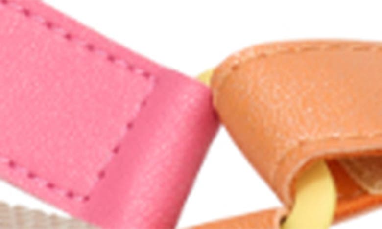 Shop Teva Kids' Original Universal Glisten Water Friendly Slingback Sandal In Pink Lemonade Multi