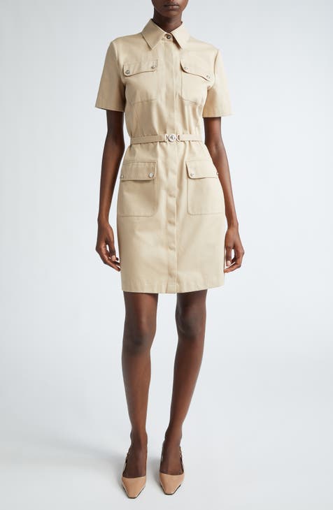 Utility Cotton Shirtdress