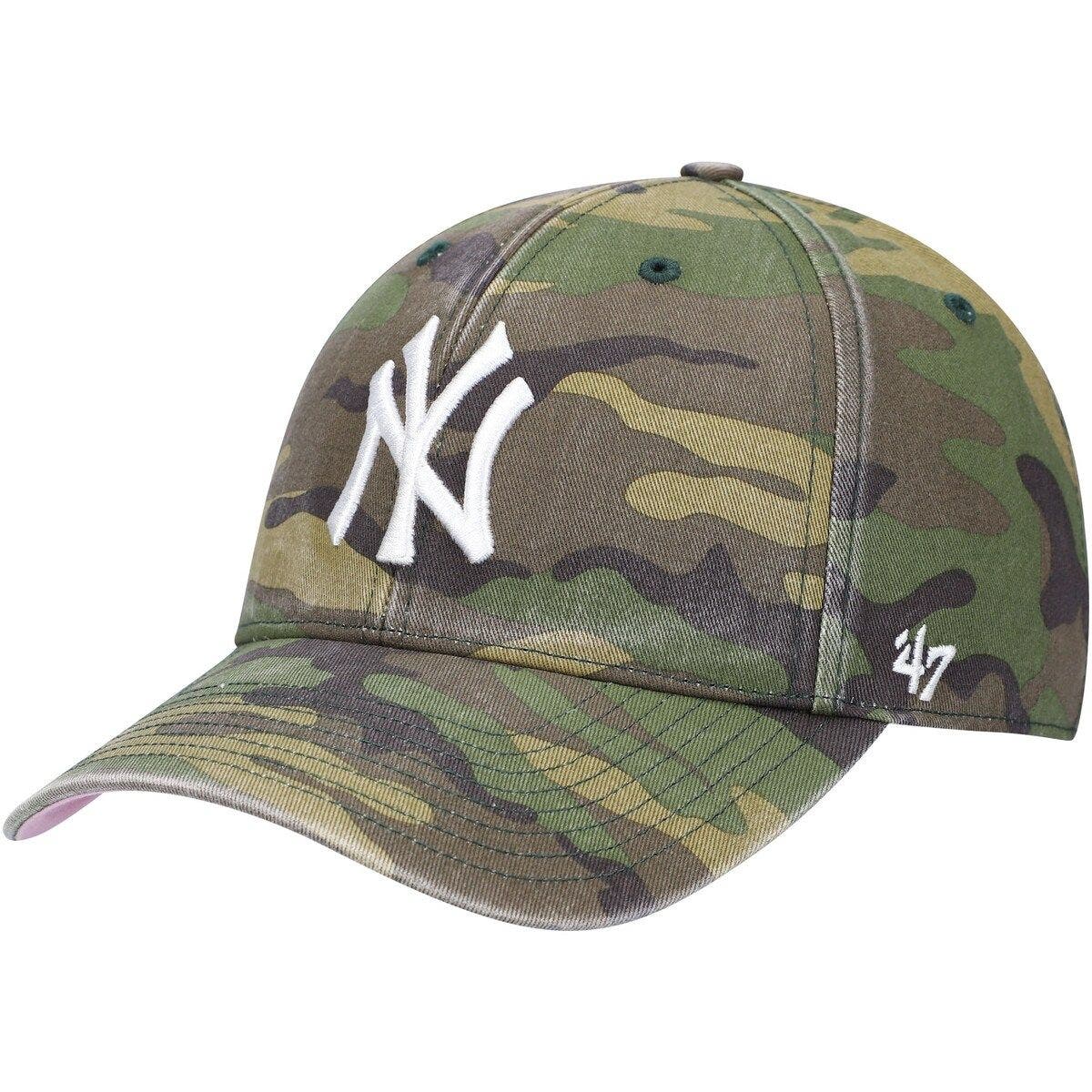 yankees camo cap night