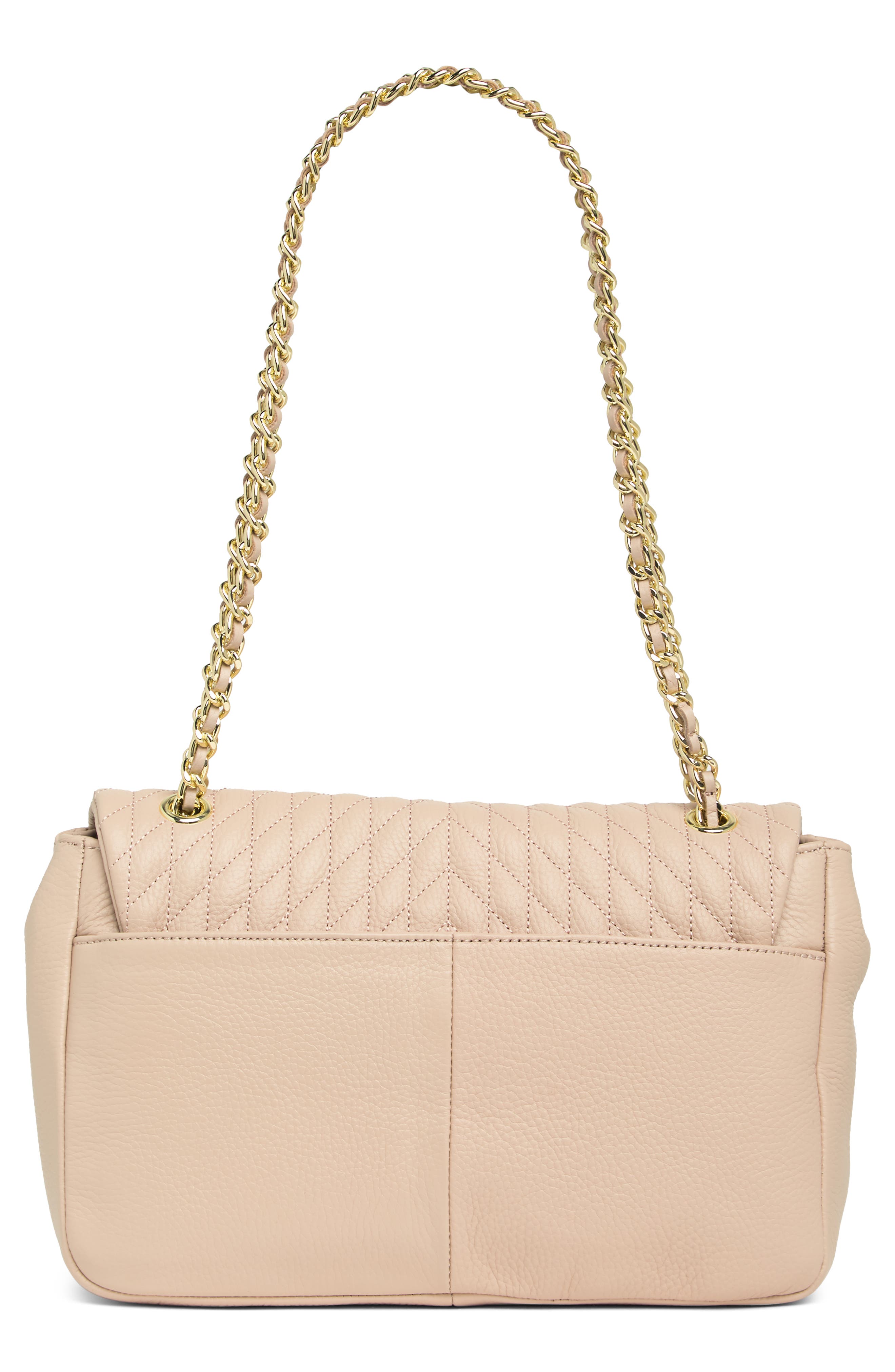 Karl Lagerfeld Paris Agyness Leather Shoulder Bag Nordstromrack