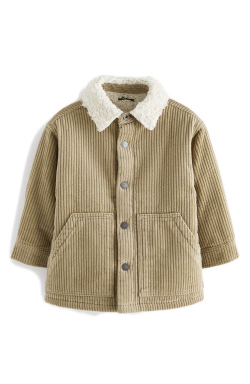 NEXT NEXT KIDS' CORDUROY HIGH PILE FLEECE LINED SHACKET