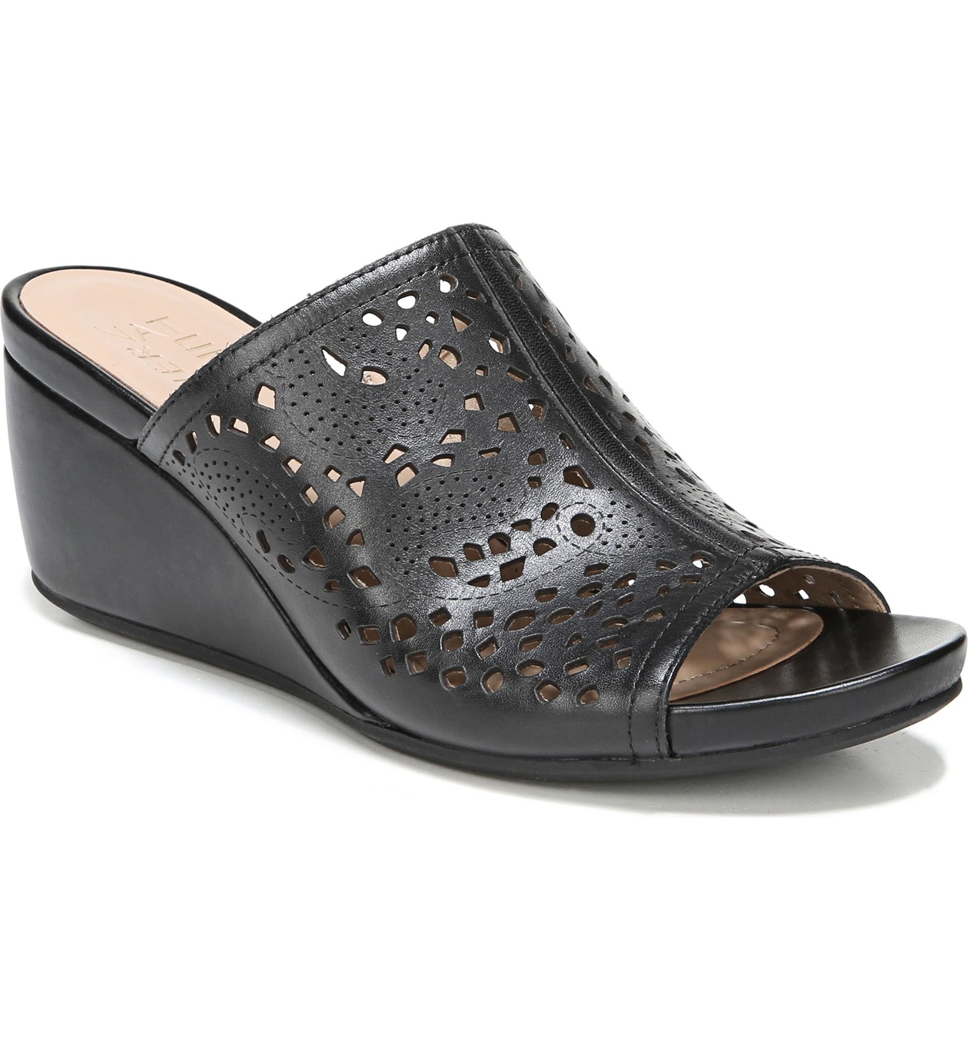 Naturalizer Cutout Wedge Sandal (Women) | Nordstrom