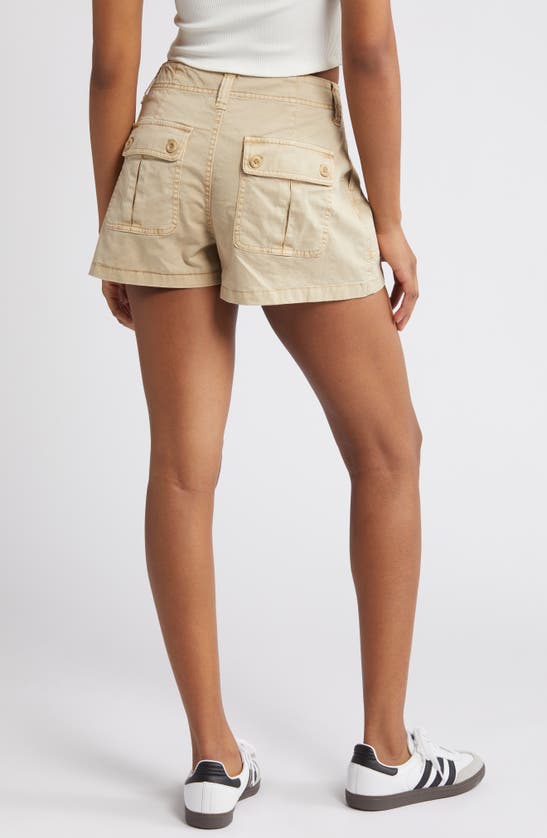 Shop Bp. Cotton Utility Shorts In Tan Safari