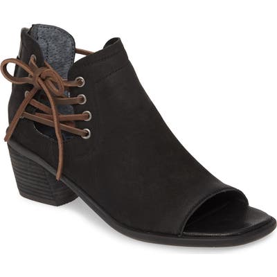Otbt Prairie Open Toe Boot, Black