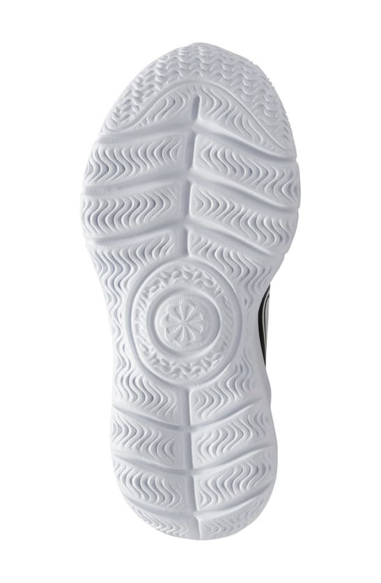 Nike Flex Runner 3 Slip-on Shoe In Black/ White