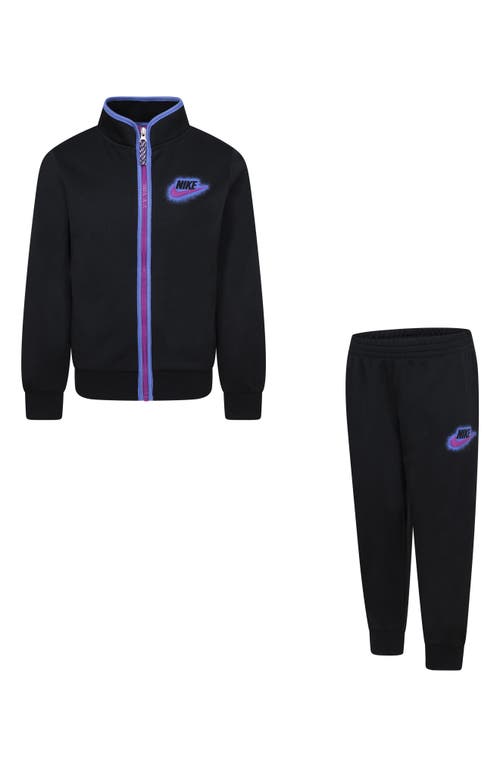 Nike Kids' Powder Play Dri-fit Jacket & Joggers Set In Black
