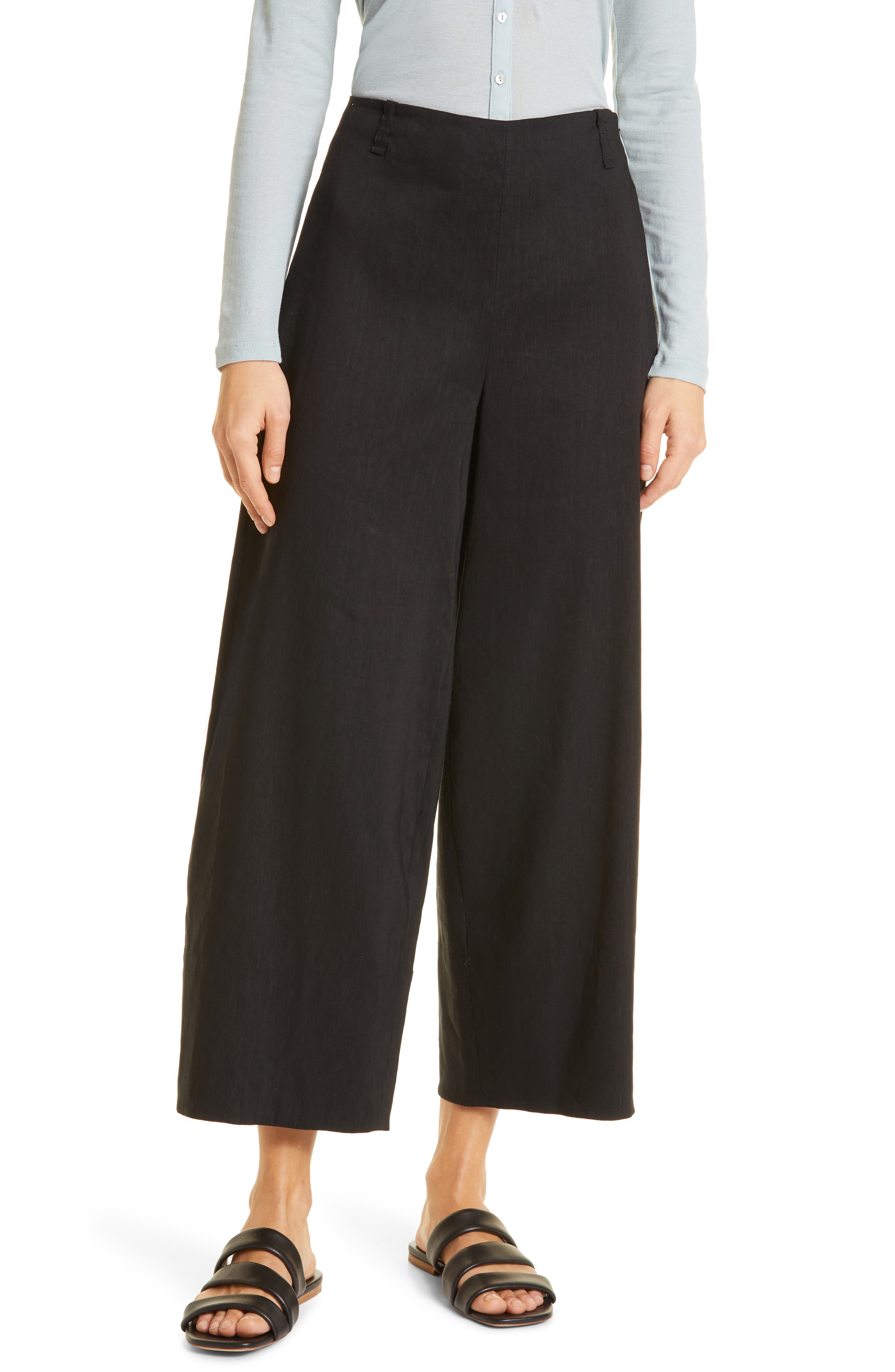 navy linen pants womens