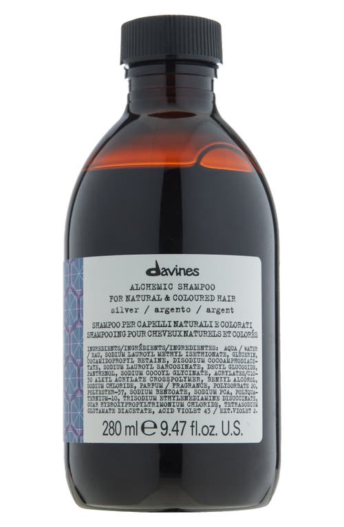 Davines Alchemic Shampoo For Silver Tones In No Color