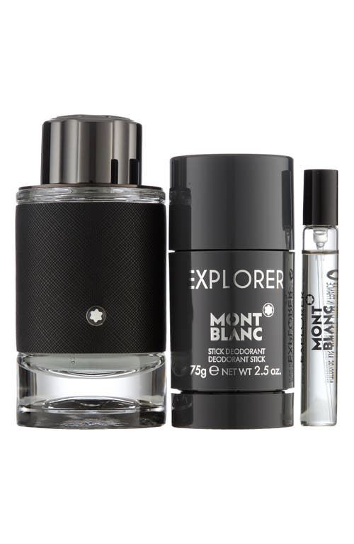 Montblanc Explorer Eau de Parfum Set USD $141 Value