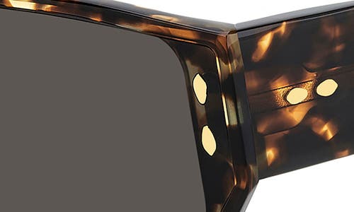 Isabel Marant 66mm Oversize Angular Sunglasses In Brown