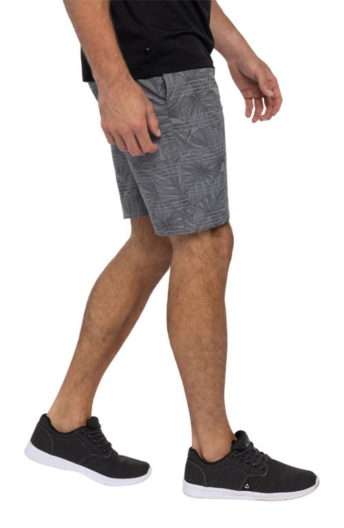 Shop Travismathew Splash Zone Stretch Performance Shorts In Heather Quiet Shade