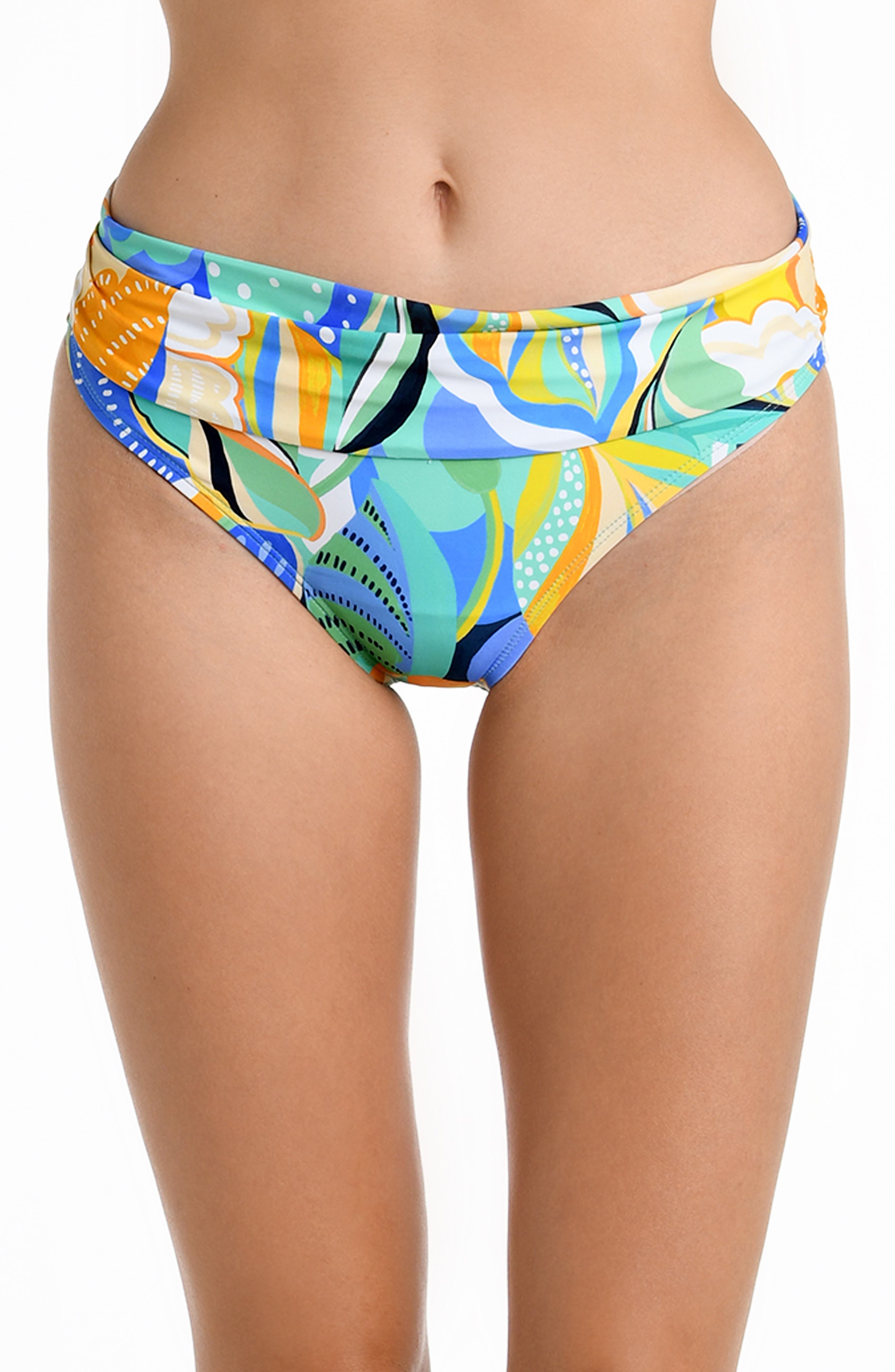 La Blanca Women's Side Ruffle Hipster Bikini Bottom - Flirty Swimsuit Bottom For Beach & Pool - View #6