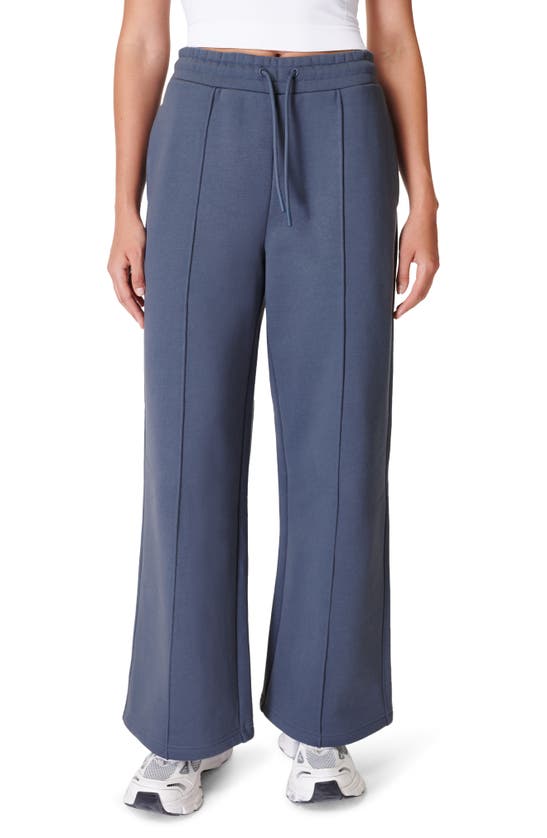 Sweaty Betty The Elevated Drawstring Track Pants In Blue