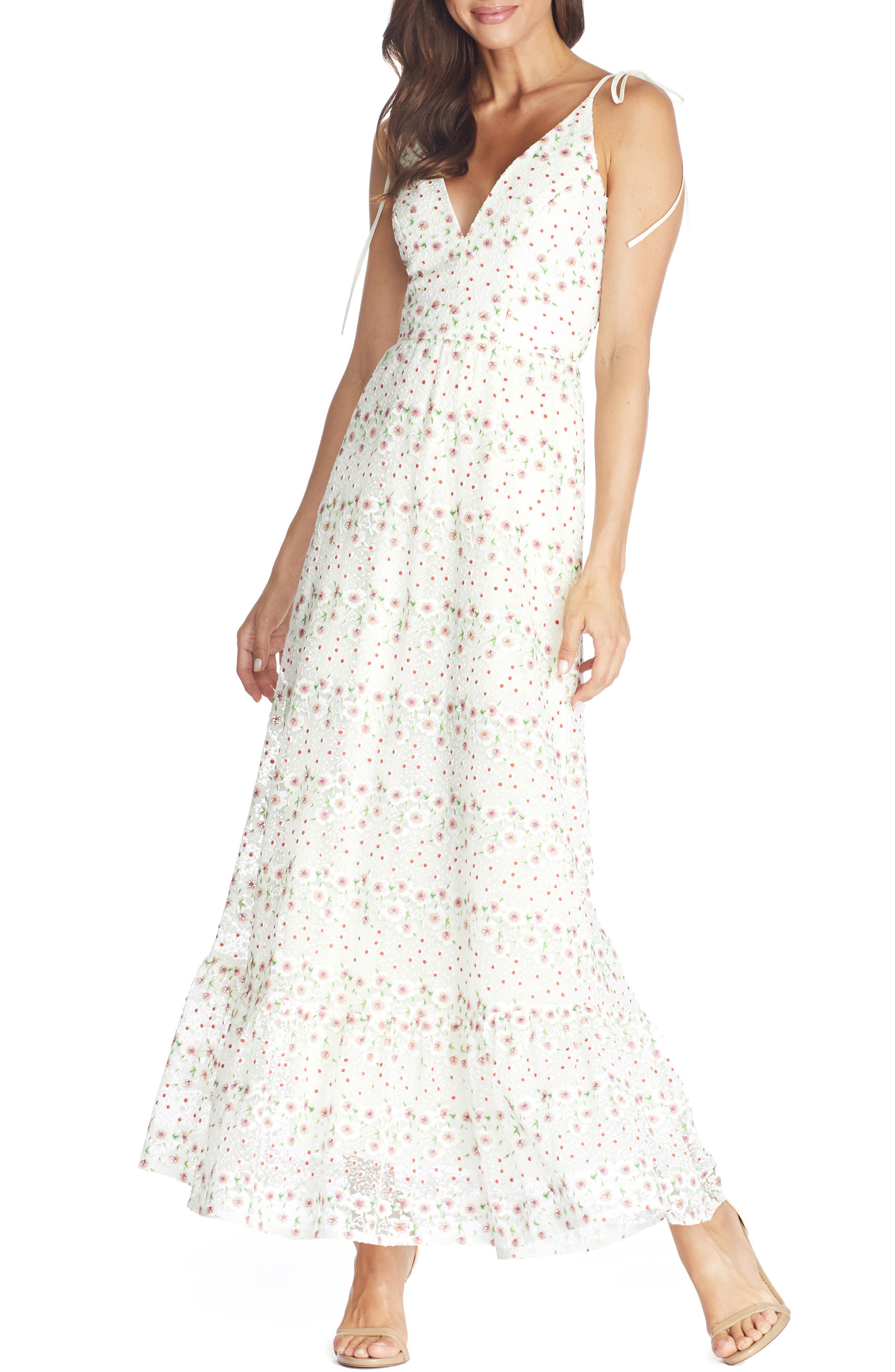 dress the population embroidered dress