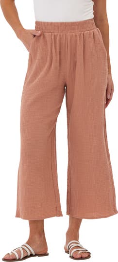 Ivanna Gauze Wide Leg Pant – Threads 4 Thought