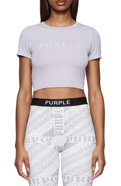 PURPLE BRAND Wordmark Baby Tee at Nordstrom