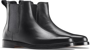 Black grained leather boots | Men leather boots | In Corio