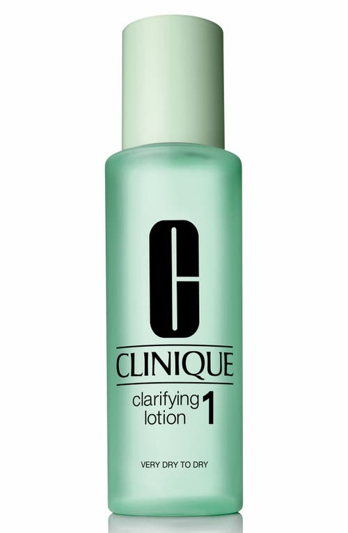 UPC 020714462758 product image for Clinique Clarifying Lotion Face Toner in 1 Very Dry To Dry at Nordstrom, Size 6. | upcitemdb.com