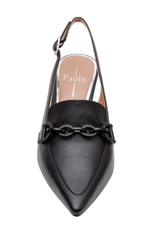 Linea Paolo Cassie Slingback Pump In Black