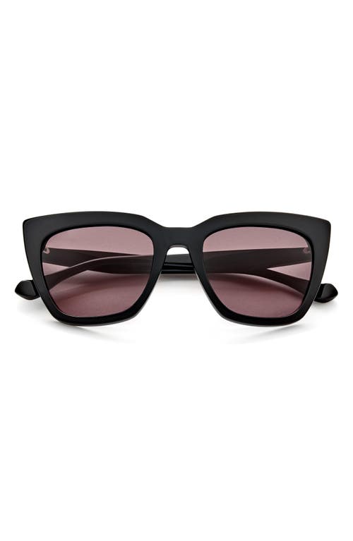 Gemma Styles Dream On 52mm Rectangle Sunglasses in Carbon