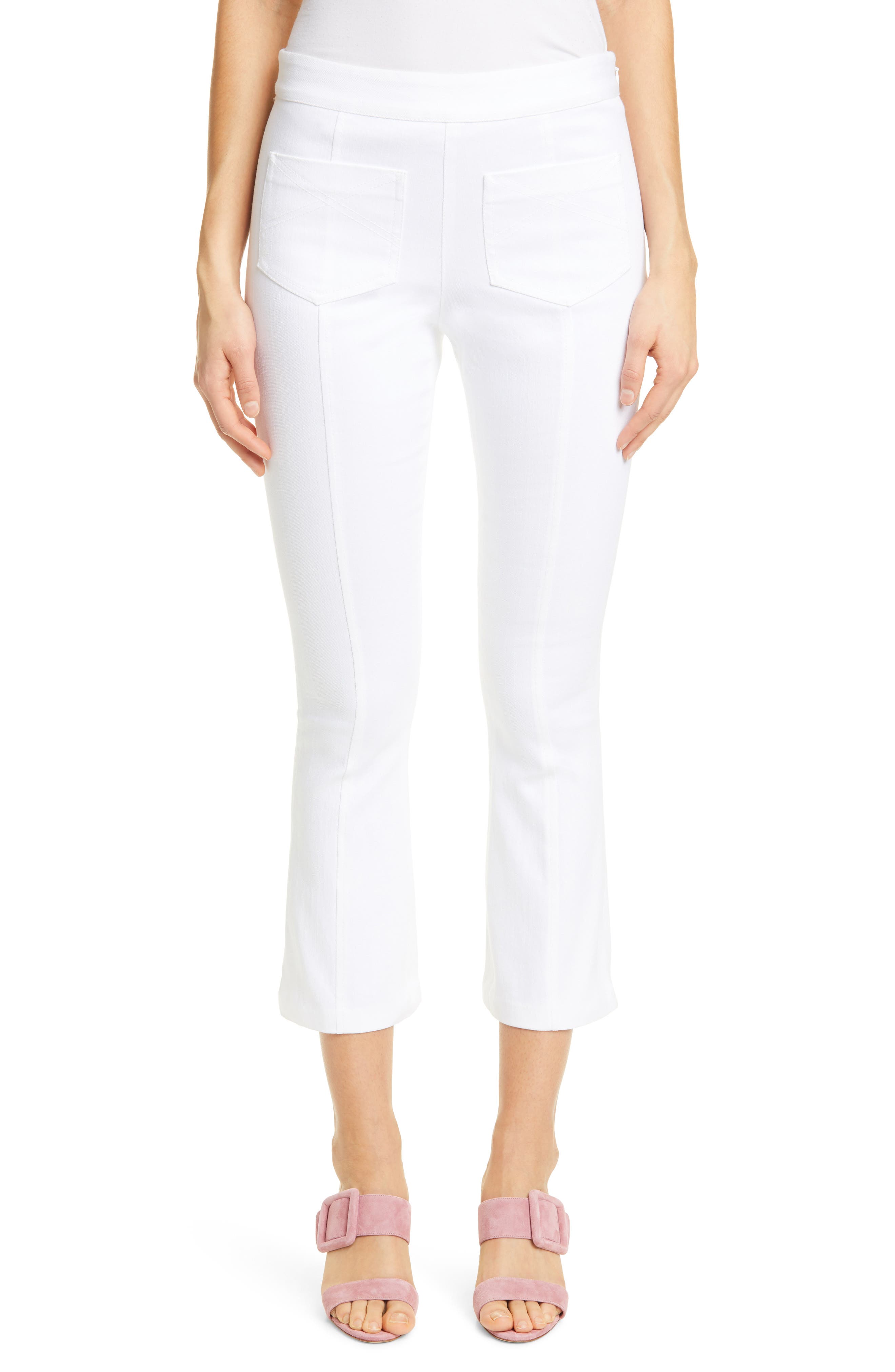 crop slim pants