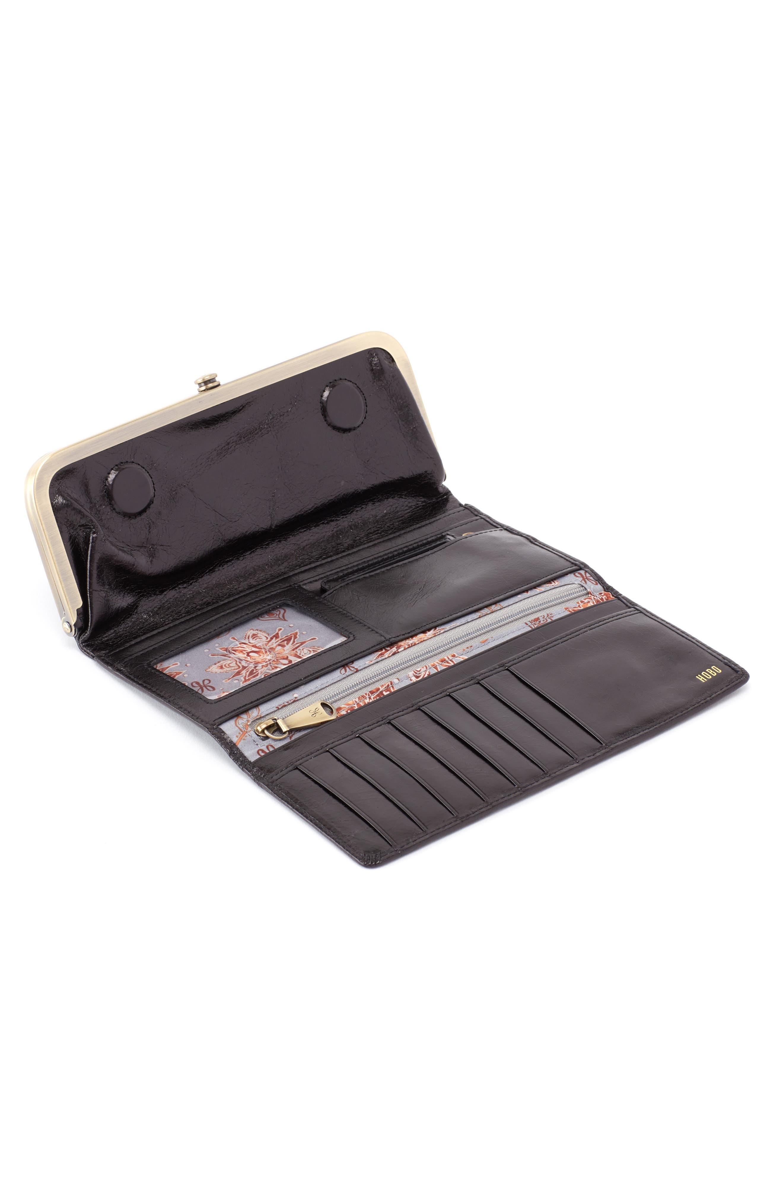 gray hobo wallet