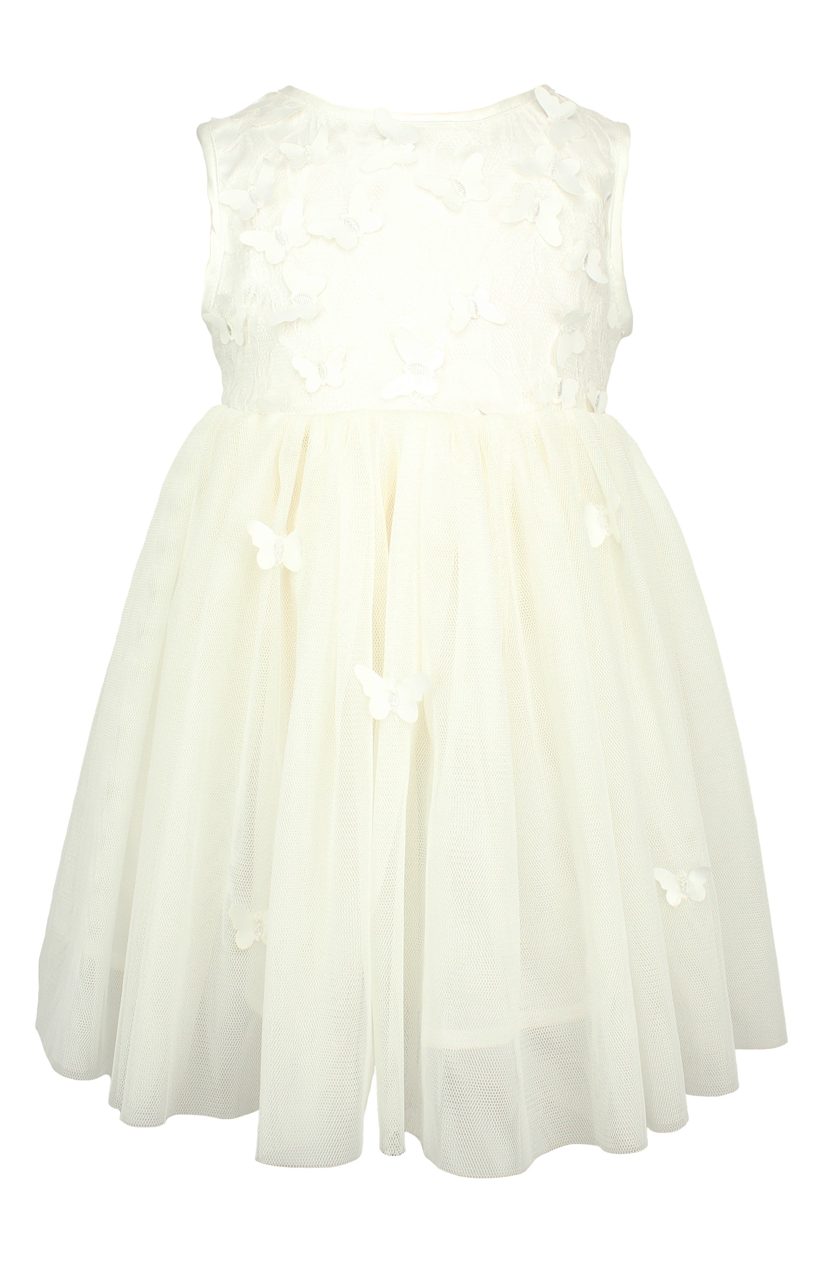 popatu butterfly tulle dress