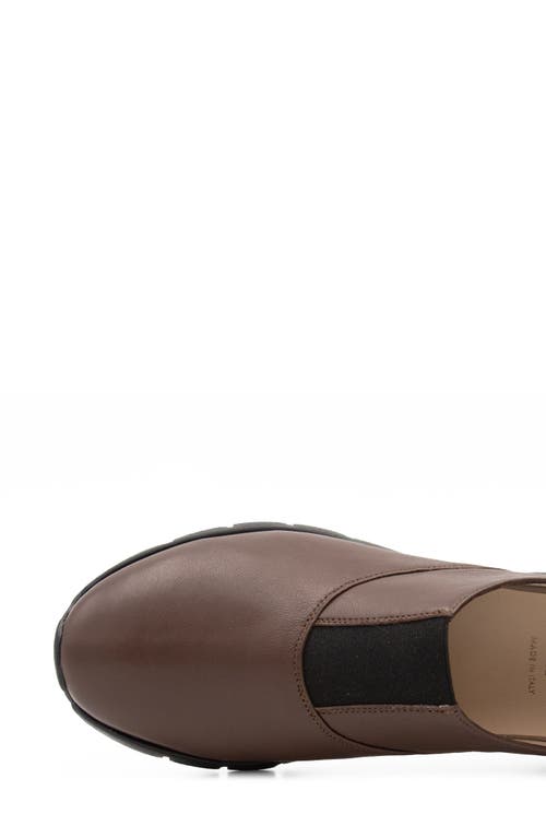 Amalfi By Rangoni Jonathan Slip-on In Moka Brown Parmasoft