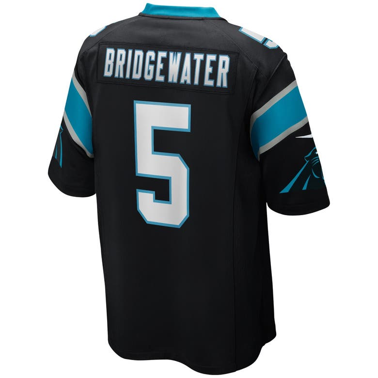 Shop Nike Teddy Bridgewater Black Carolina Panthers Game Player Jersey