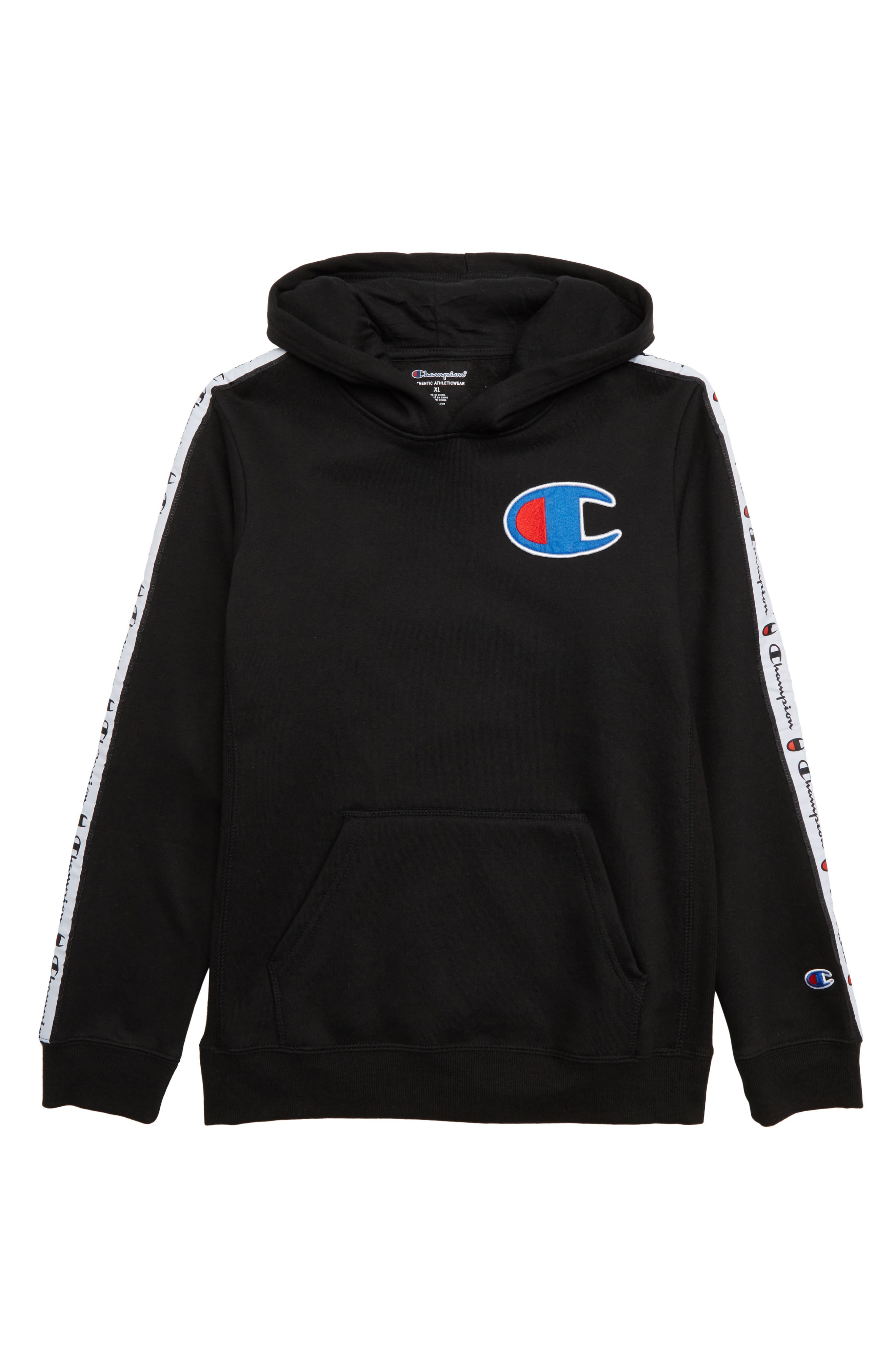 champion big boys heritage logo hoodie